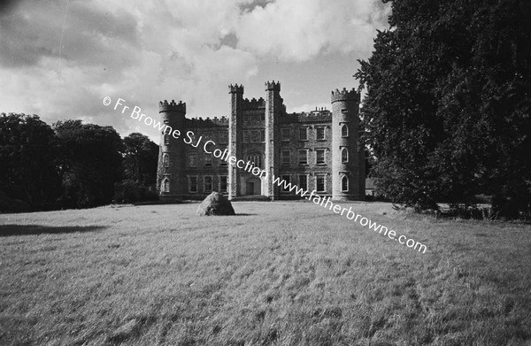 GORMANSTOWN CASTLE  SOUTH FRONT FROM SOUTH WEST